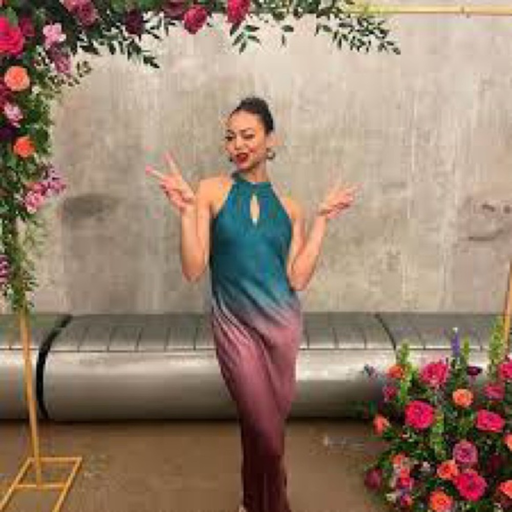 Young Fabulous & Broke Lou Lous Ombre Midi Dress